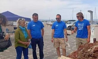 Plemmirio, recuperata una rete fantasma