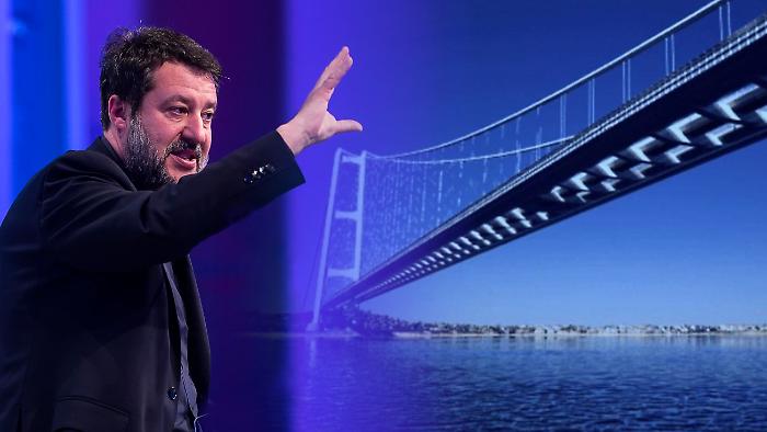 Salvini e Ponte sullo Stretto