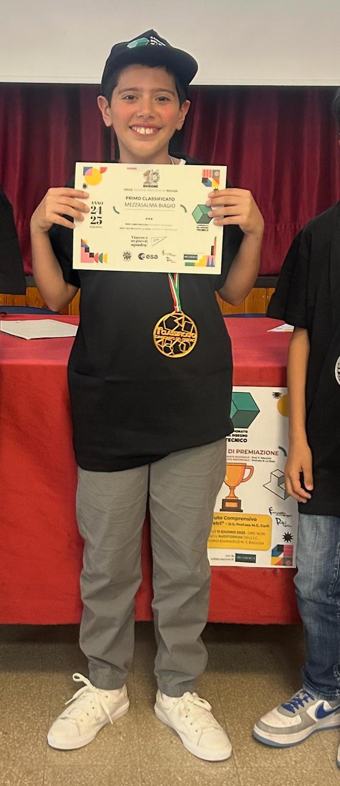 Campionato nazionale di disegno tecnico, tra i finalisti il ragusano Biagio Mezzasalma