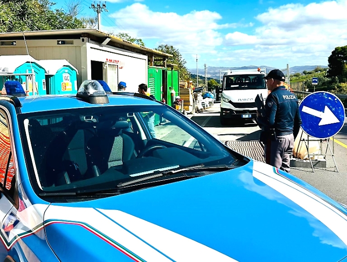 Sicurezza nei cantieri stradali: ispezione congiunta a Caltanissetta, riscontrate irregolarit&agrave;