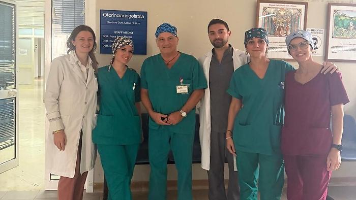 Due impianti di protesi uditive a conduzione ossea eseguiti all’Otorinolaringoiatria dell’ospedale di Sciacca