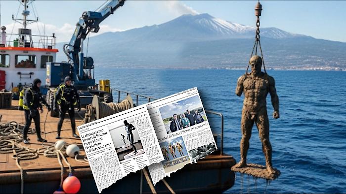 Bronzi di Riace, nuovo studio riapre la pista siciliana (più volte riportata da La Sicilia):  sono stati per due millenni in fondali differenti 