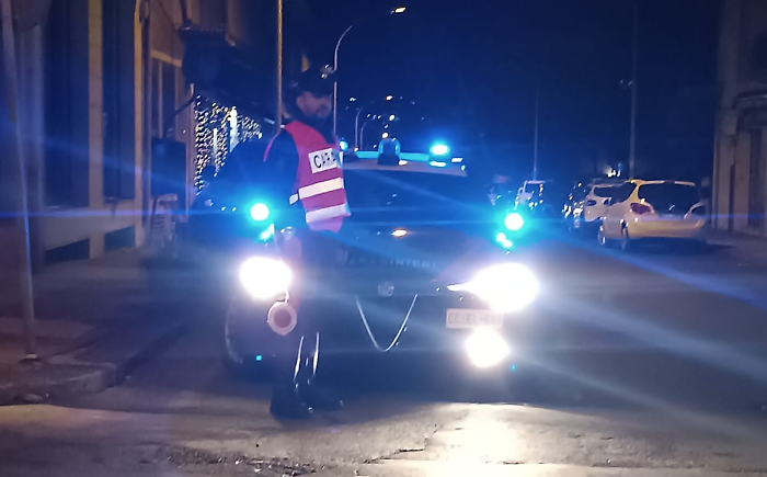 Carabinieri a Fiumefreddo di Sicilia
