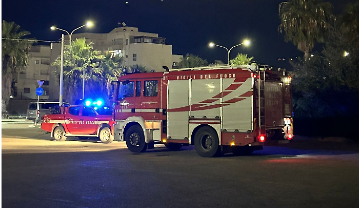 Il luogo del ritrovamento del cadavere