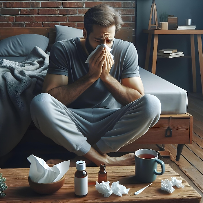 Feste a letto tra febbre e raffreddore per moltissimisi italiani ma il picco deve ancora arrivare