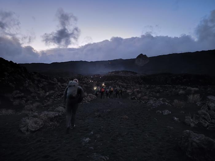 Etna, fronti lavici in raffreddamento : l'ultimo comunicato dell'Ingv sulla colata