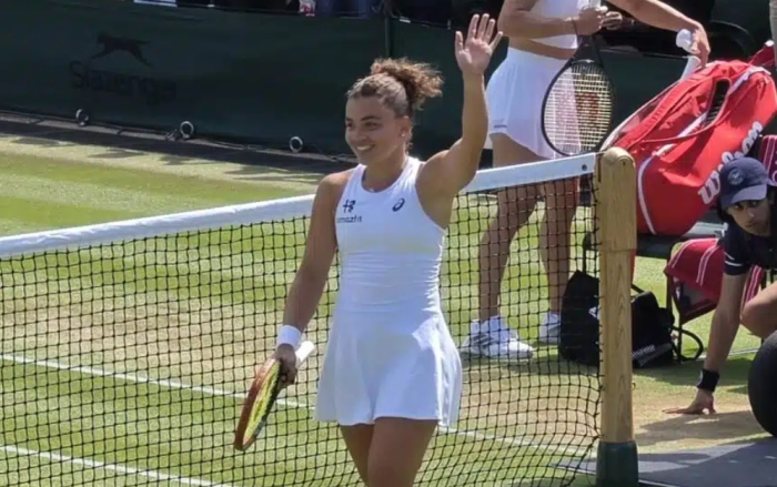 Paolini travolge Sakkari e vola agli ottavi di Wimbledon:6-16-2 in un&rsquo;ora netta