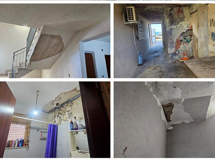 Via Algeri, il crollo quotidiano: case che si sbriciolano e famiglie dimenticate