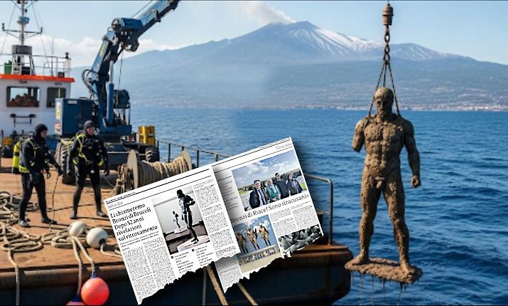 Bronzi di Riace, nuovo studio riapre la pista siciliana (più volte riportata da La Sicilia): sono stati per due millenni in fondali differenti