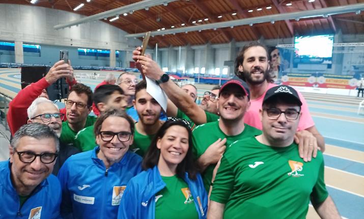 Filippide Siracusa e Avola tricolori: foto-ricordo col campione Tamberi