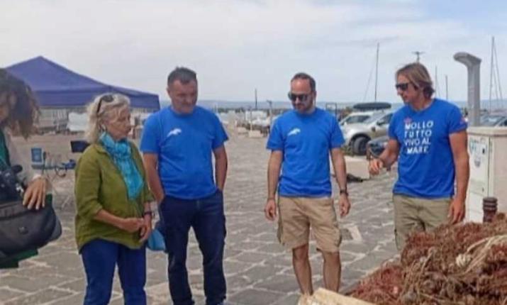Plemmirio, recuperata una rete fantasma
